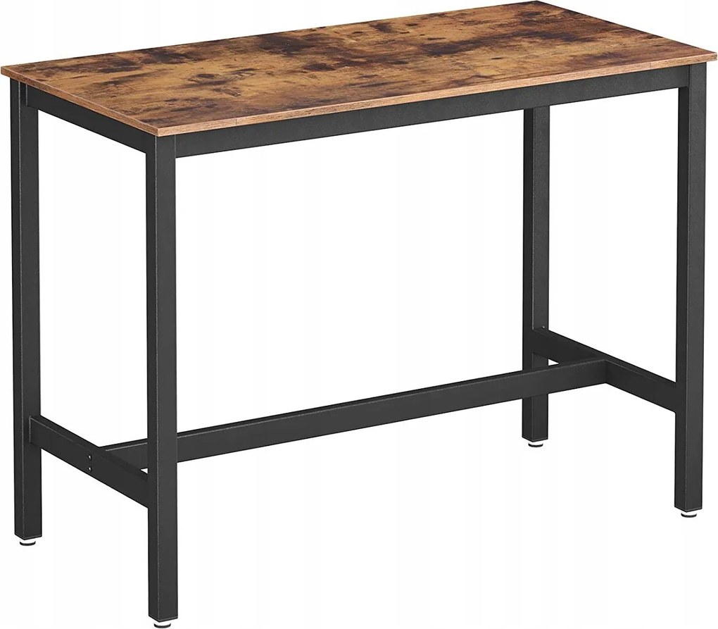 Vasagle Hugo bárasztal barna-fekete