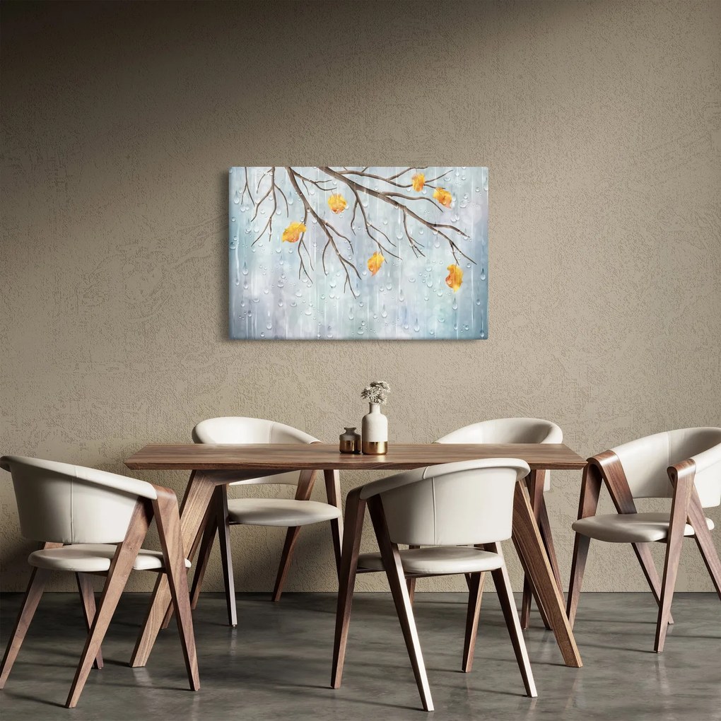 Kép - Esős ősz (90x60 cm)