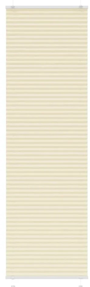 pliszírozott redőny krém 60x200 cm szövetszélesség 59,4 cm