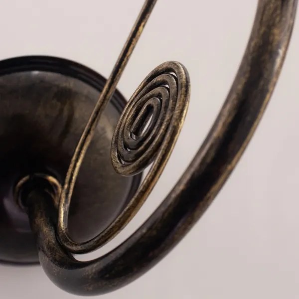 Brilagi - LED Csillár láncon STEFANO 5xE14/40W/230V fekete patina