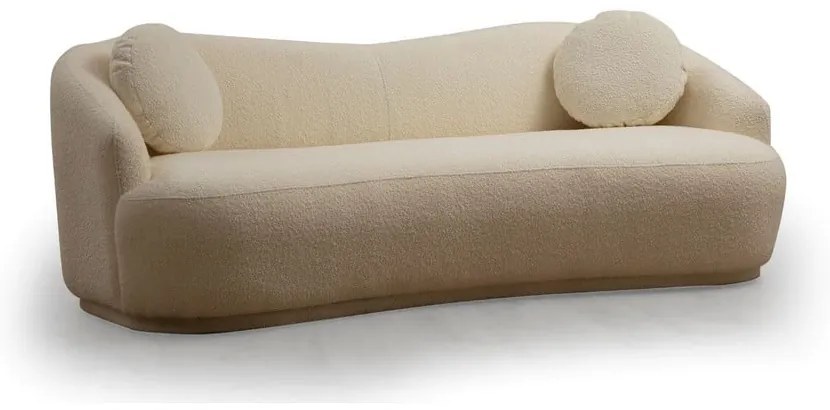 Krémszínű kanapé 225 cm Ancona – Artie