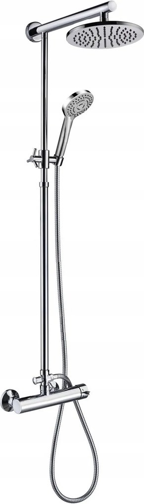 Zuhanyszett egykaros csapteleppel és esőztetővel Gallant