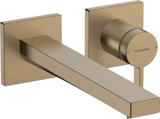Hansgrohe Tecturis E mosdó csaptelep vakolat alatti rész nélkül csiszolt bronz 73051140