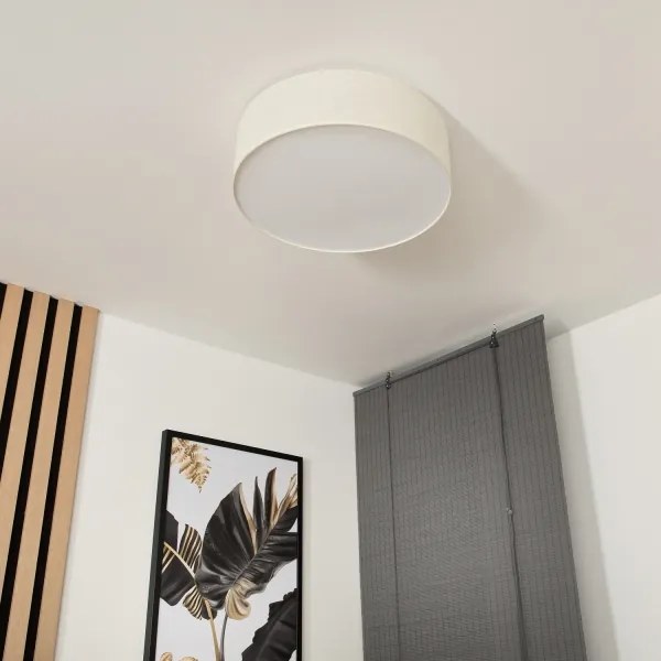 SIRJA mennyezeti lámpa 2xE27/60W/230V, 45 cm, krém színű