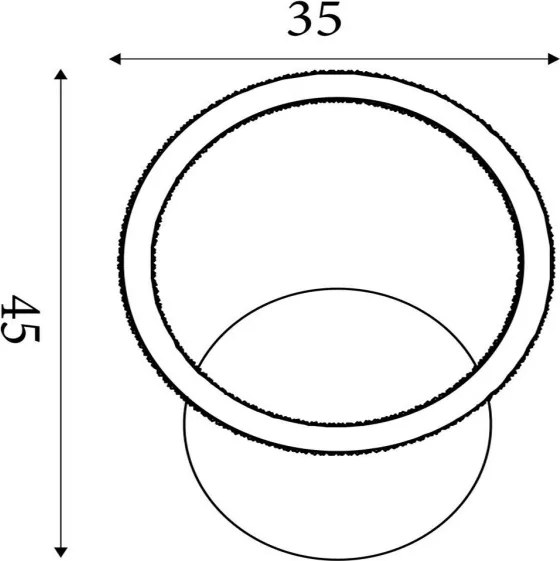 Searchlight 37121CP - LED dimmelhető mennyezeti lámpatest Műszaki adatok LED/18W/230V 3000K 35x45 cm