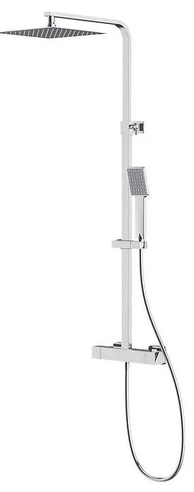 Cersanit S951-341 CITY termosztátos zuhanyszett, fényes króm