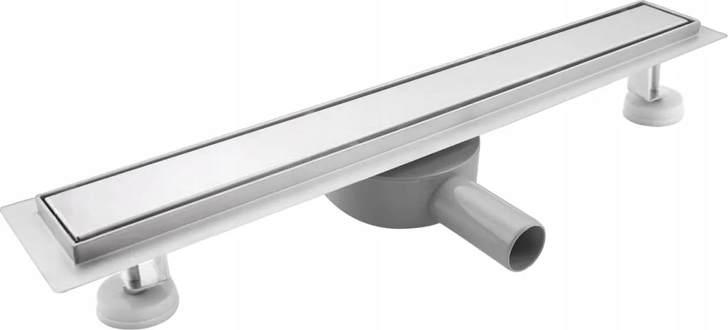 SaniteModar lineáris lefolyó 70 cm rozsdamentes acél szifon szűrő 360°