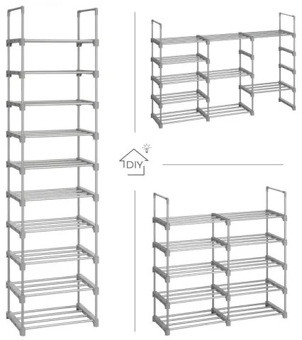 BOXIFY cipőtároló, szürke