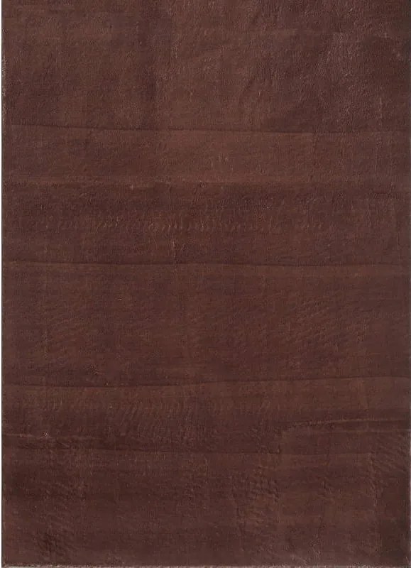 Nappali szőnyeg 80x250cm,csúszásgátló puha barna, plüss sörték