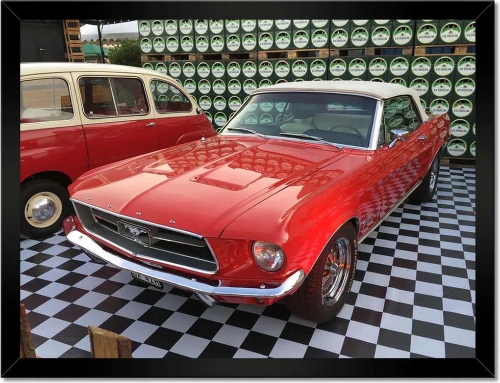 Poszterek keretben 40x30 Ford Mustang Usa autó