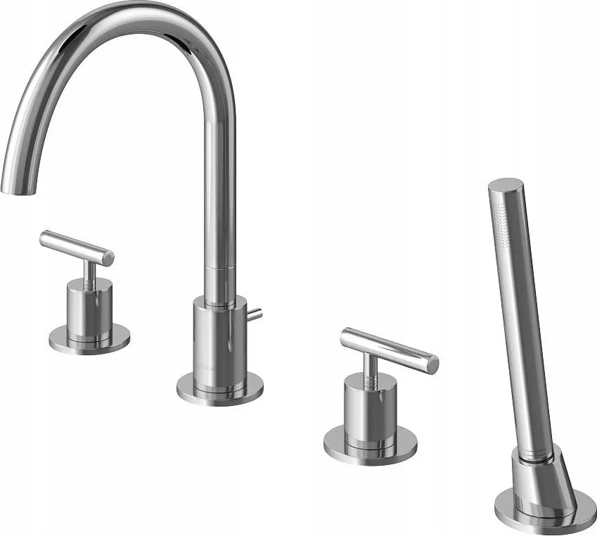 Kádtöltő csaptelep Kohlman Roxin Króm QB240R