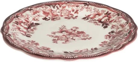 24 részes porcelán étkészlet bordó