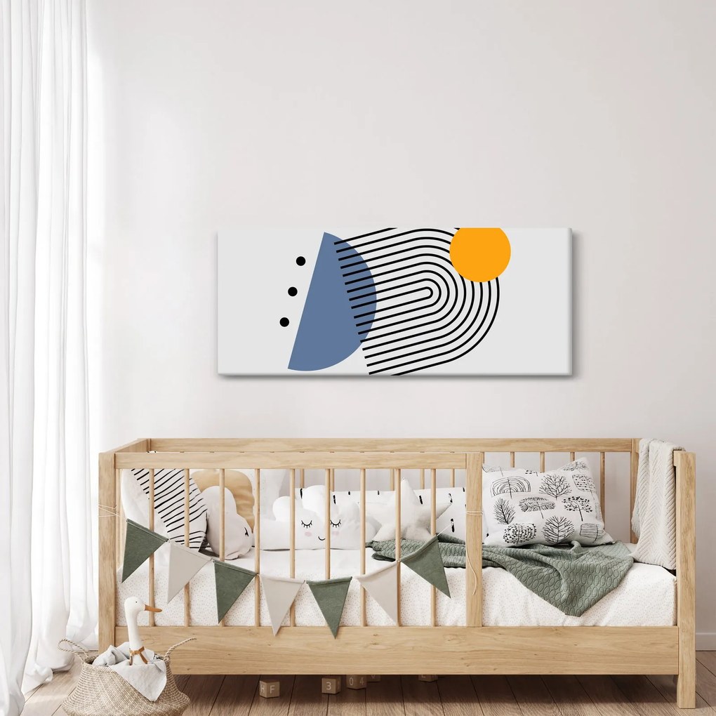 Kép - Minimalista absztrakció N⁰2 (120x50 cm)