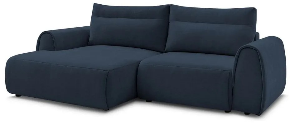 Sötétkék sarokkanapé Aden – Bobochic Paris