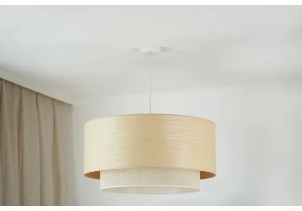 Brilagi - ARIZONA BOHO függeszték 1xE27/15W/230V, 60 cm, bézs/fehér