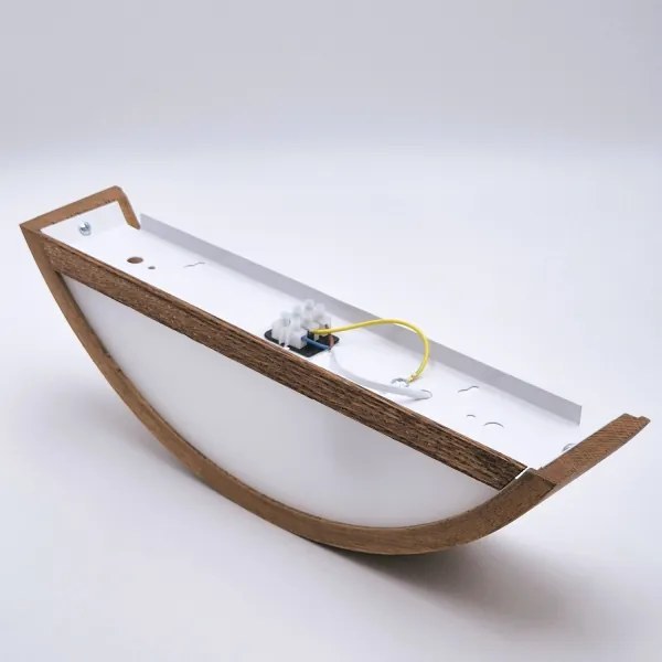 Brilagi - LED fali lámpa CARVALHO 1xE27/60W/230V tölgy cseresznye