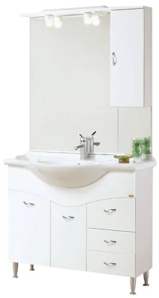 RIMINI 105 ALSÓSZEKRÉNY MOSDÓVAL 107X88X51 CM