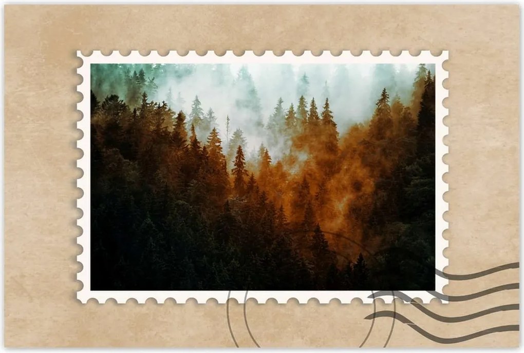 Poszterek 90x60 Őszi táj Hegyek