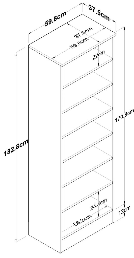 Tároló szekrény P6 - M13 - 2347
