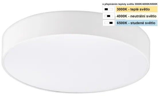 Top Light - LED Fürdőszobai mennyezeti lámpa PETAL LED/24W/230V IP44 átm. 35 cm fehér