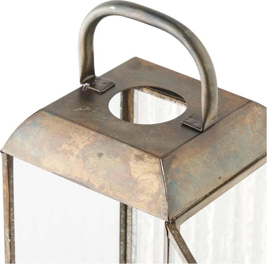 Fém-üveg lámpás (magasság 60 cm) Herslev – House Nordic