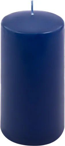 Gyertyakészlet oszlopszerű 15 cm Ø 7,5 cm 2 db kék
