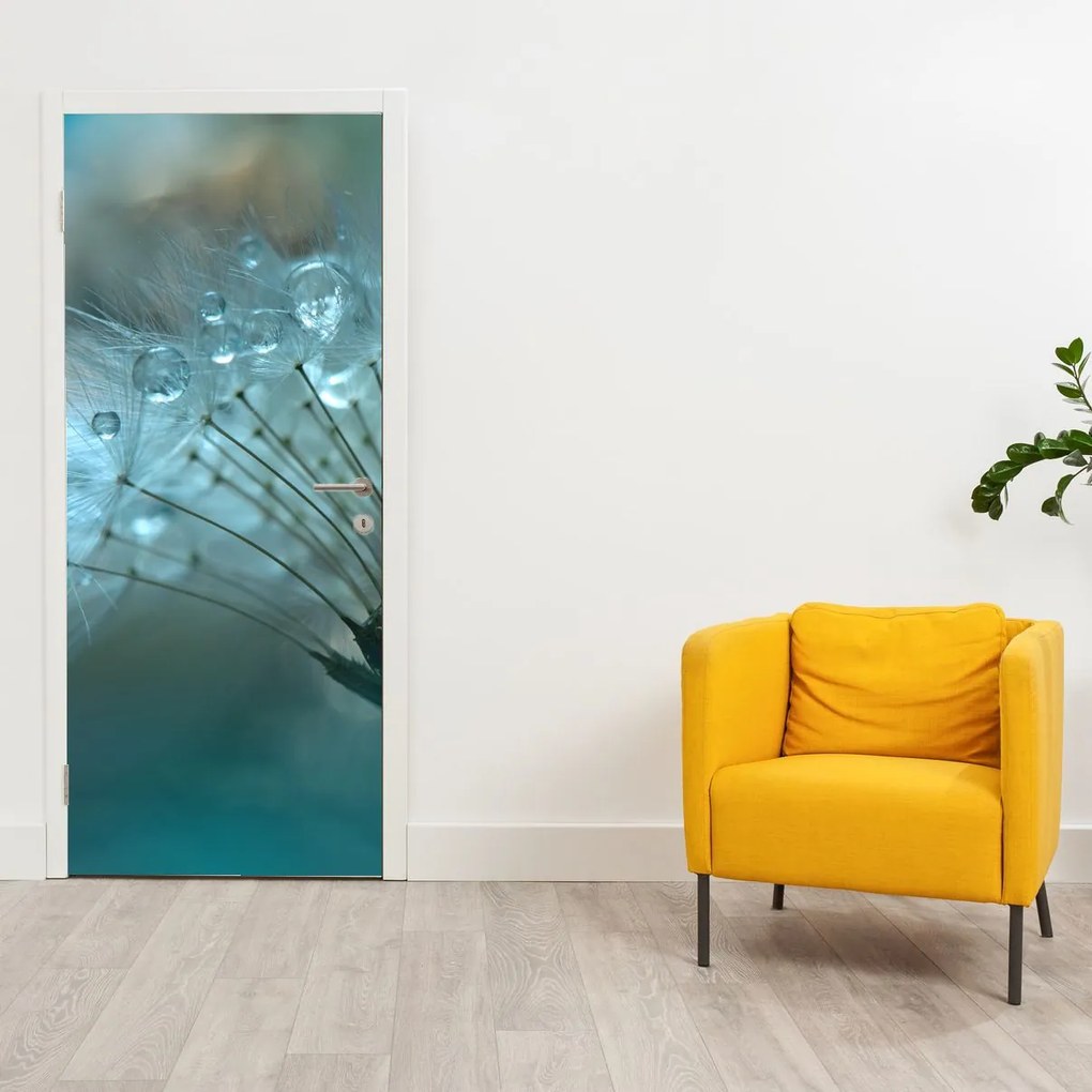 Fotótapéta ajtóra - Gyermekláncfű, kerozin (95x205cm)