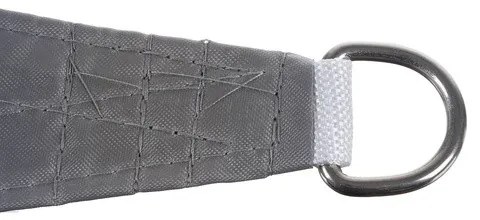 Napellenző vitorla 3x2m - szürke Gardlov 23162