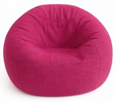 Lazy Manó babzsákfotel gyerekeknek – magenta