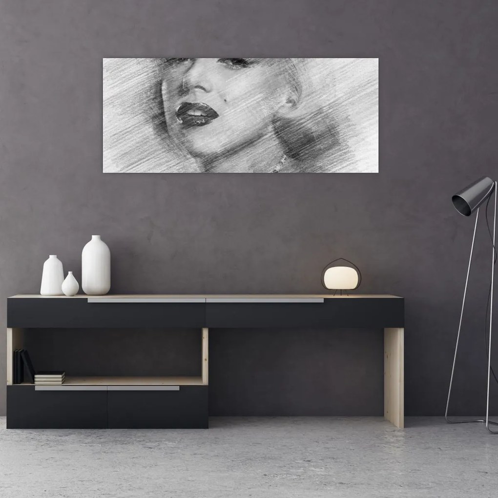 Kép - Marilyn Monroe portréja (120x50 cm)