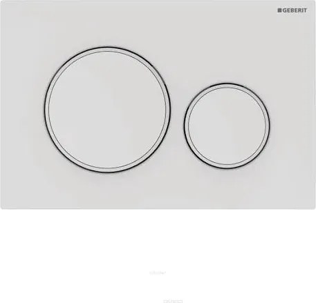 Öblítőgomb WC-hez Geberit Sigma20 fehér 115.882.01.1