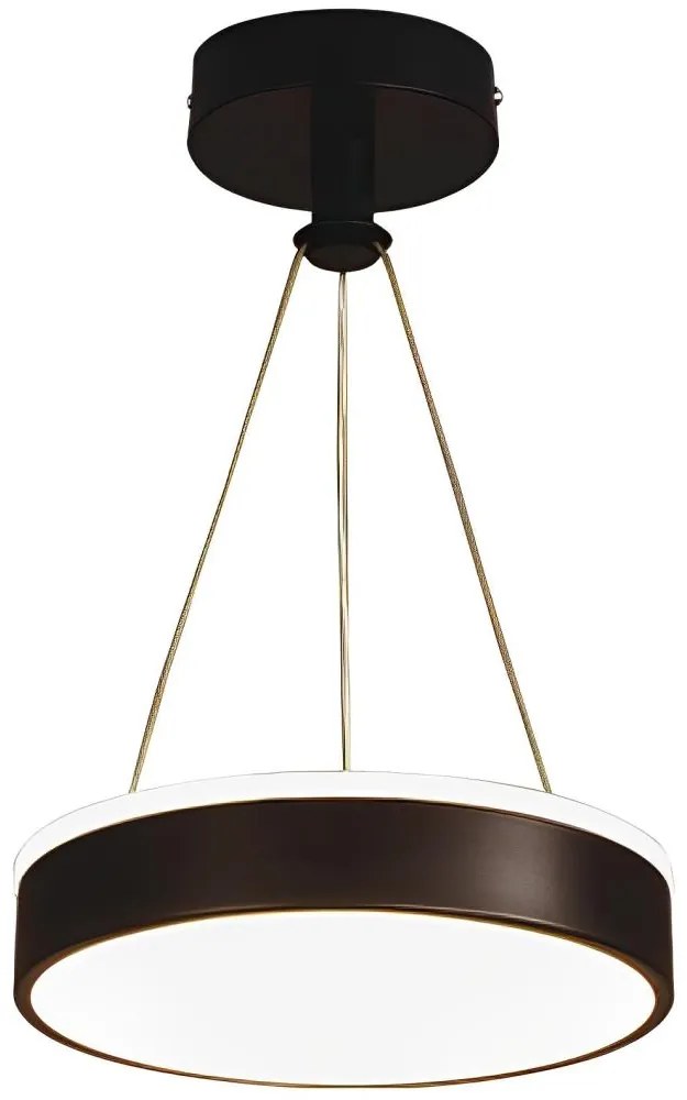 LED Csillár zsinóron LED/12W/230V 4000K fekete