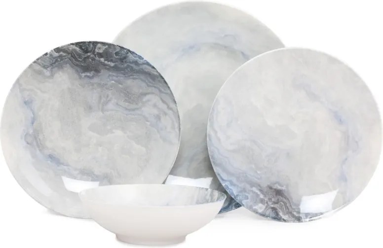 24 részes porcelán étkészlet