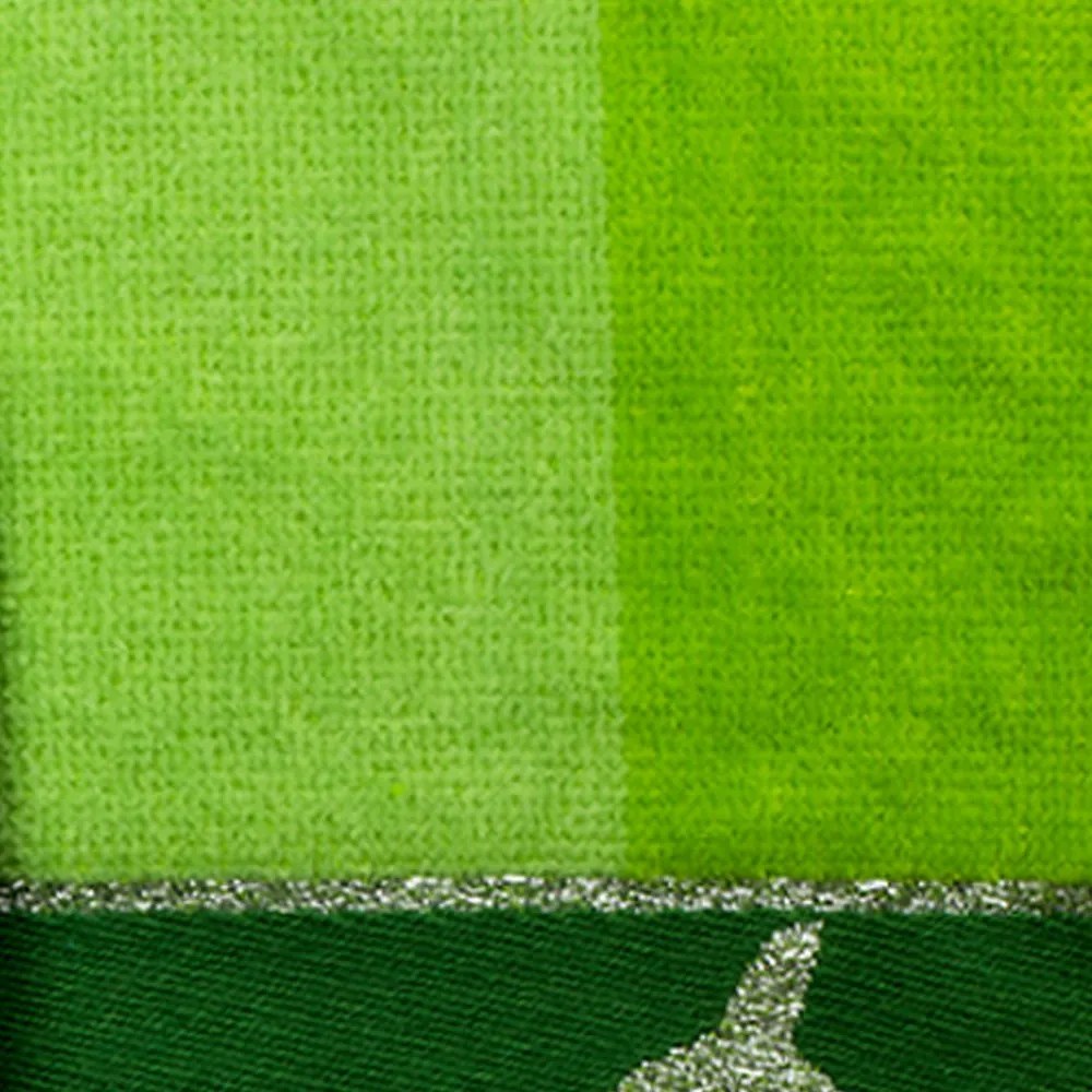 Delfin zöld strandtörölköző