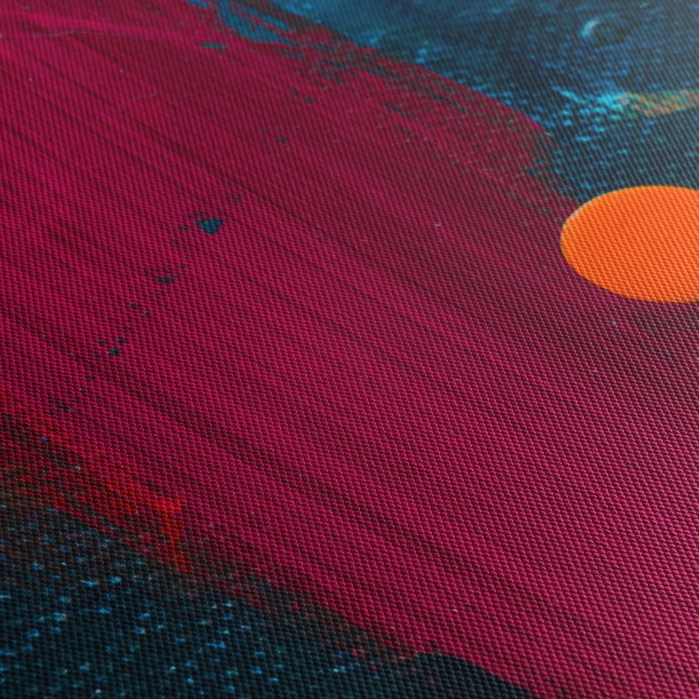 Színek képe (90x60 cm)