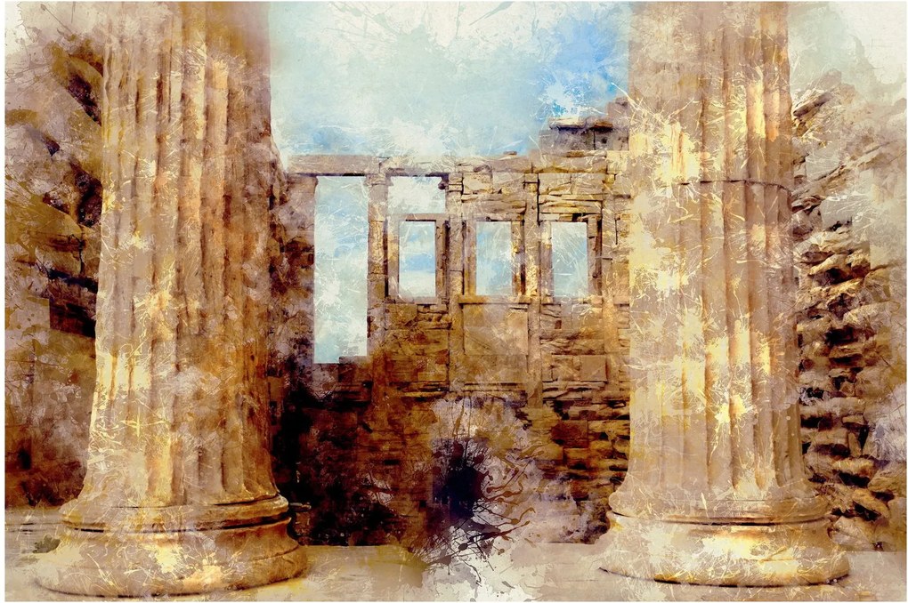 Kép - Érechthéion, Athens, görögország (90x60 cm)