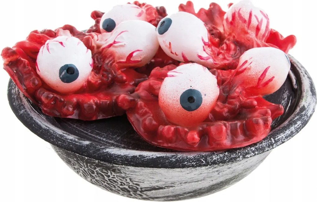 Halloween tál szemgolyó