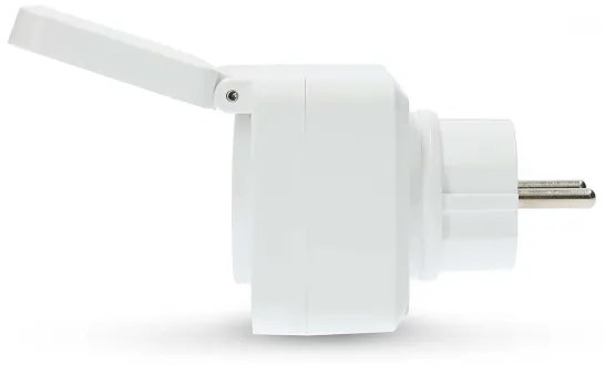 Nedis ZBPO130EWT Smartlife Wi-Fi zásuvka 3680W/230V/16A IP44 Typ E