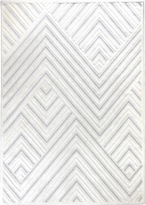 Desire Szőnyeg 30917A Modern Mintás Krémszürke 80x150