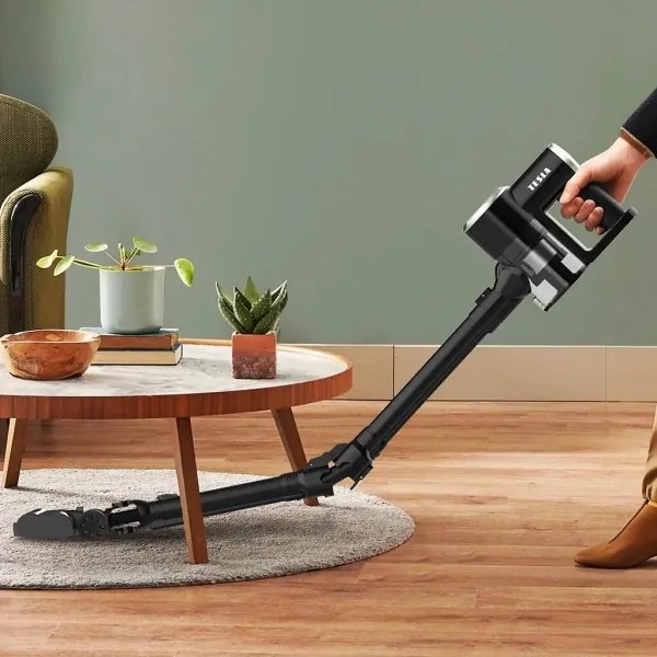 TESLA Electronics PureStar-Flexibilis vezeték nélküli pálcaporszívó 2in1 150W/2200mAh