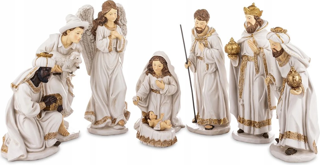 Karácsonyi betlehem Betlehem figurák Karácsonyi dekoráció Karácsony