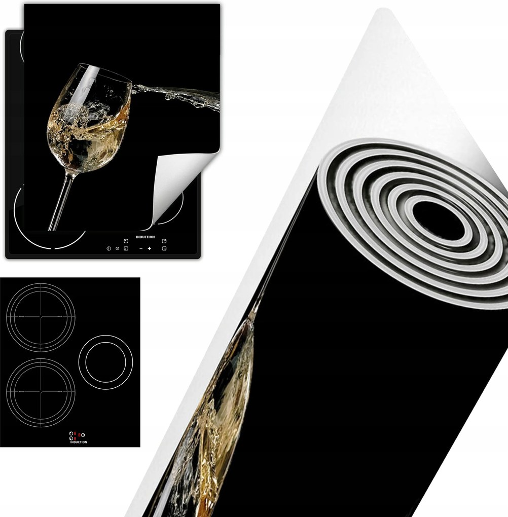 Tűzhelyvédő Szőnyeg Asztali Dekoráció 45x52 fekete bordó