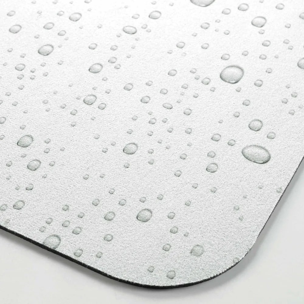 Világosszürke fürdőszobai kilépő 50x120 cm Splash – douceur d'intérieur