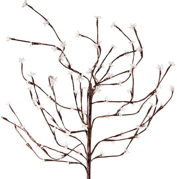 LED RGBW Napelemes lámpa TREE LED/0,1W/1,2V 600 mAh IP44 barna