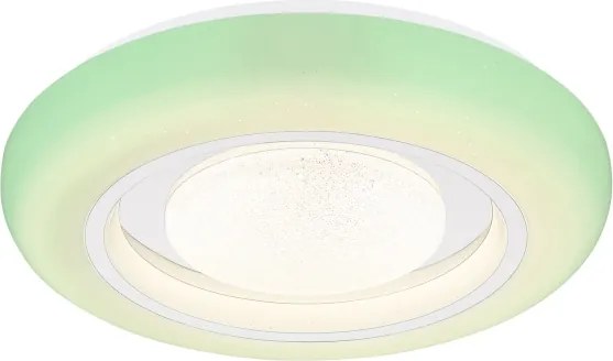 Globo 41369-18 - RGBW Dimmelhető mennyezeti lámpa BURRO LED/18W/230V + távirányító