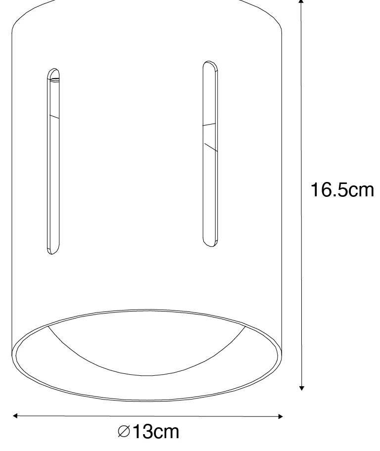 Design mennyezeti lámpa fehér - Yana
