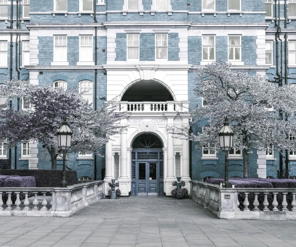 Poszter 60x50cm Albert bíróság épülete, Assaf Frank