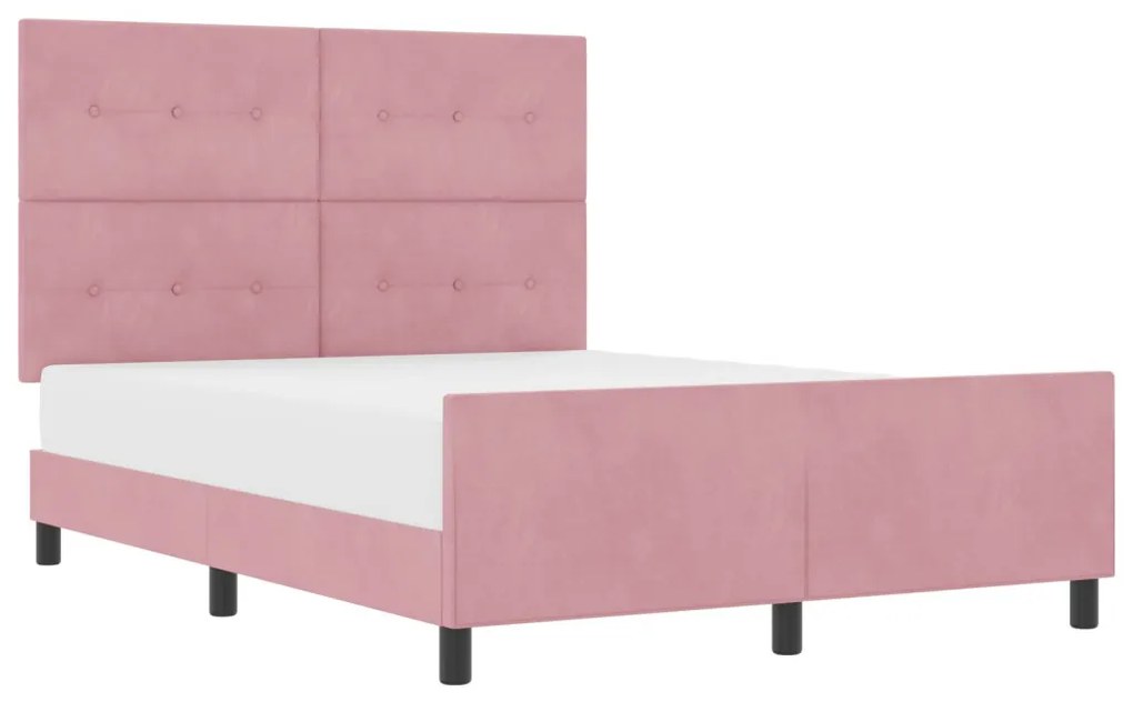 Pink Ágykeret 140x200 cm Párna