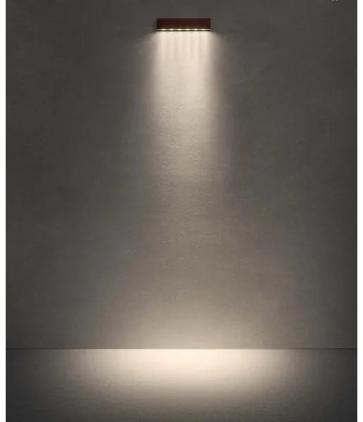 Redo 90395 - LED Kültéri fali lámpa OMNIA LED/12W/230V 3000K IP54 barna