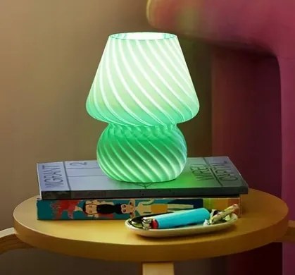 Asztali lámpa Onewish Modern zöld 6,5 W